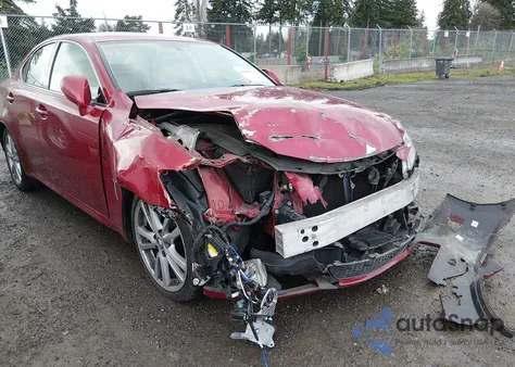 2007 Lexus Is 250 z USA, uszkodzony, nr VIN JTHBK262375042424